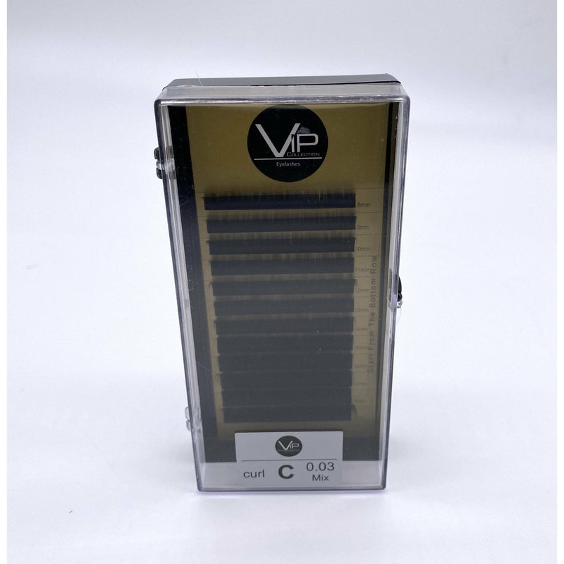 VIP Extensions VIP Faux Mink Lash Extension 12 Lines C Curl Mix 0.03 mm Lashes Extensions