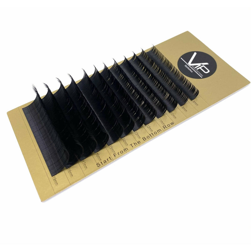 VIP Extensions VIP Faux Mink Lash Extension 12 Lines D Curl Mix 0.18 mm Lashes Extensions
