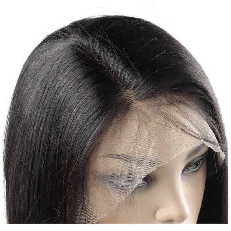 VIP Extensions VIP - Full Lace Wig - 100% Human Hair Natural Black (180 density)Body Wave Human Hair Full Lace Wig