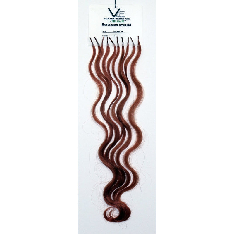 VIP Extensions VIP I-Tip System / Wavy 18" Hair Extension