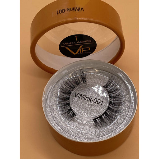 VIP Extensions VIP iMink Strip Lashes, 98% Mink Feel, Animal-Free Strip Lashes Dark Khaki 4