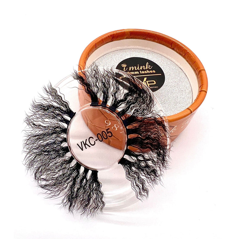 VIP Extensions VIP Kinky Curl Lashes Strip Lashes White Smoke 5