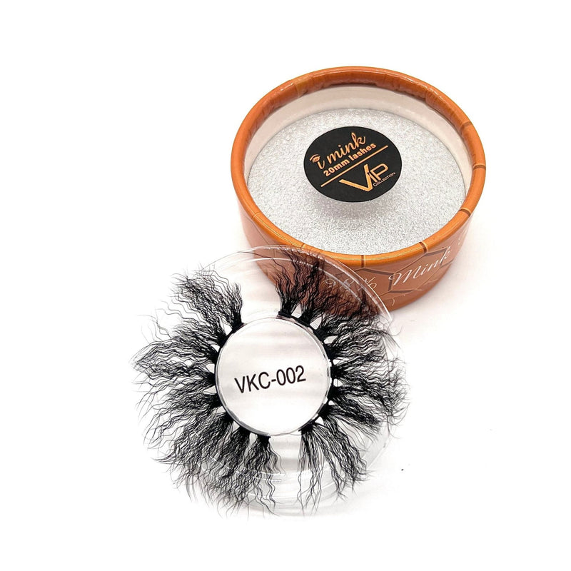 VIP Extensions VIP Kinky Curl Lashes Strip Lashes White Smoke 2