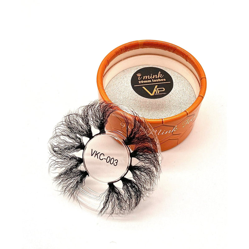 VIP Extensions VIP Kinky Curl Lashes Strip Lashes White Smoke 3