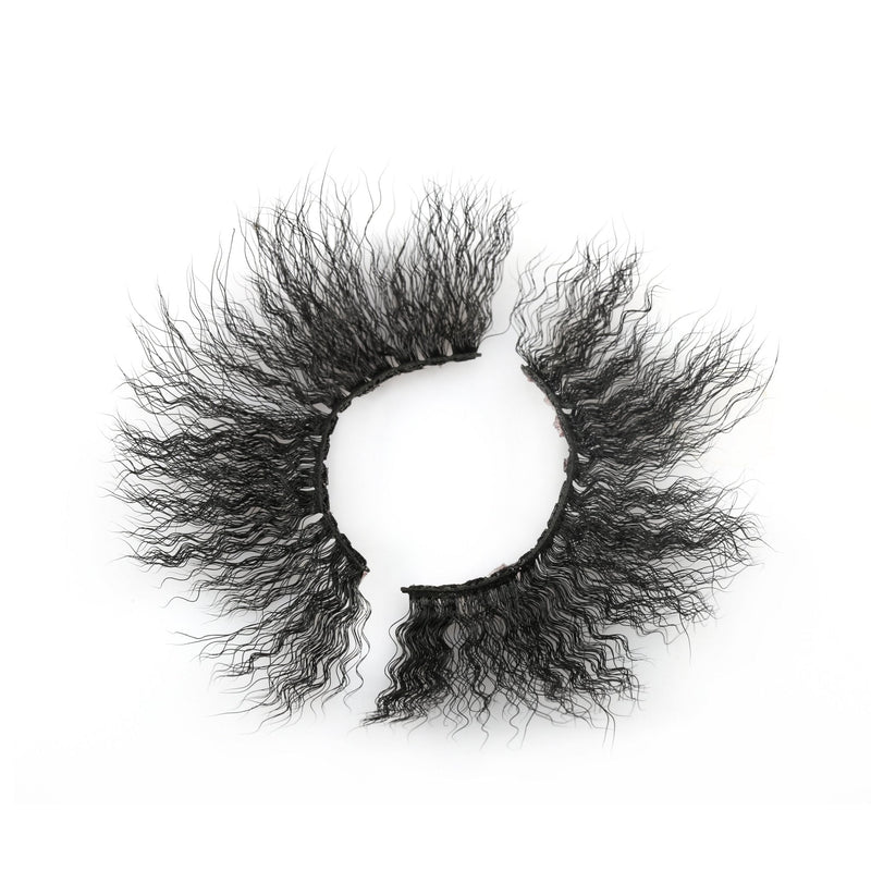 VIP Extensions VIP Kinky Curl Lashes Strip Lashes White Smoke 1,2,3,4,5,6,7,8,9,10,11,12