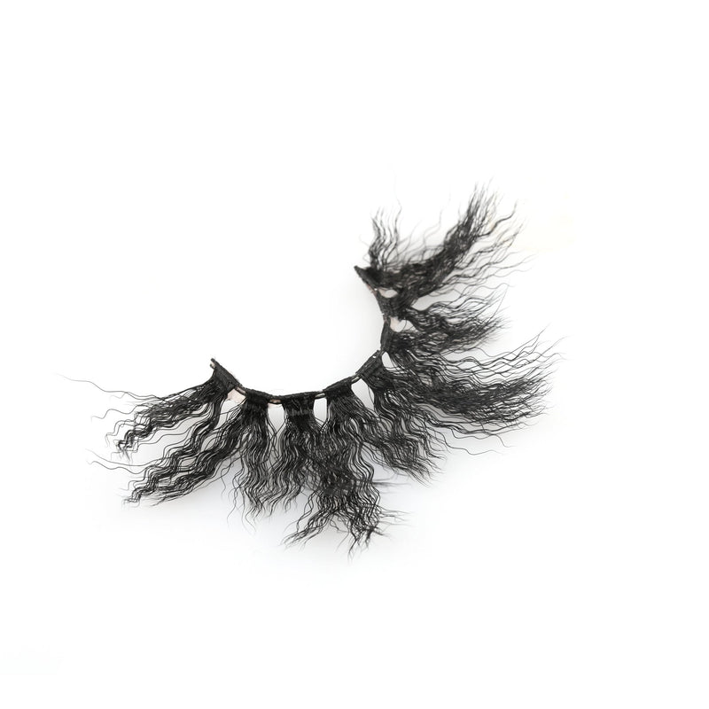 VIP Extensions VIP Kinky Curl Lashes Strip Lashes White Smoke 1,2,3,4,5,6,7,8,9,10,11,12