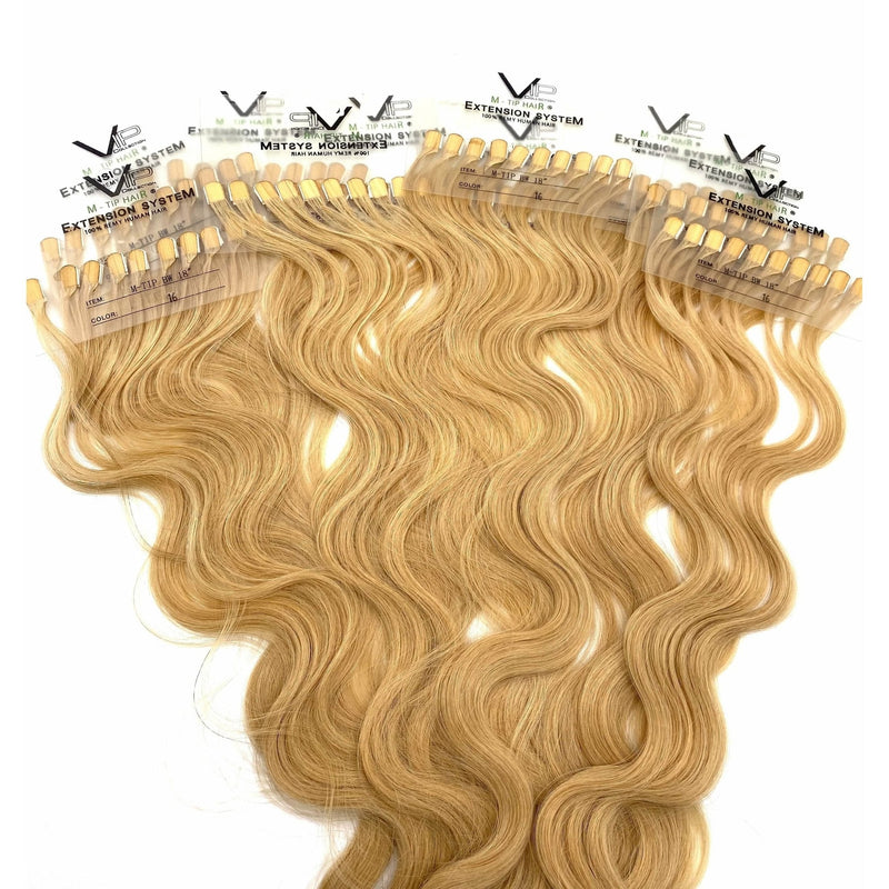 VIP Extensions VIP M-Tip System (Tape extensions 100 strands) / Wavy 18" M-Tip System