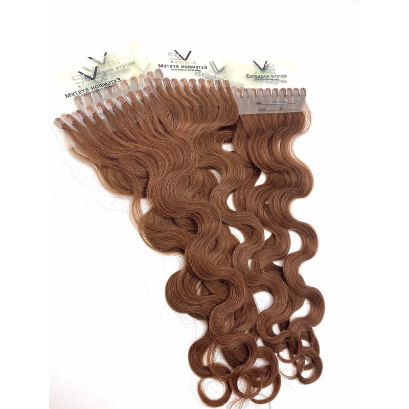 VIP Extensions VIP M-Tip System (Tape extensions 100 strands) / Wavy 18" M-Tip System