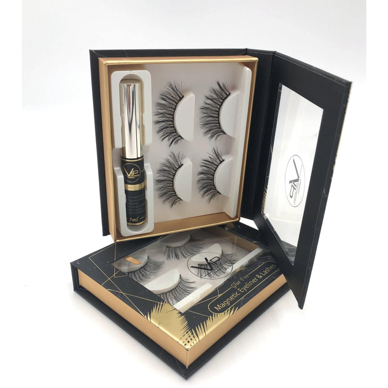 VIP Extensions VIP Magnetic Lashes with Magnetic Eyeliner  - 2 pairs Strip Lashes