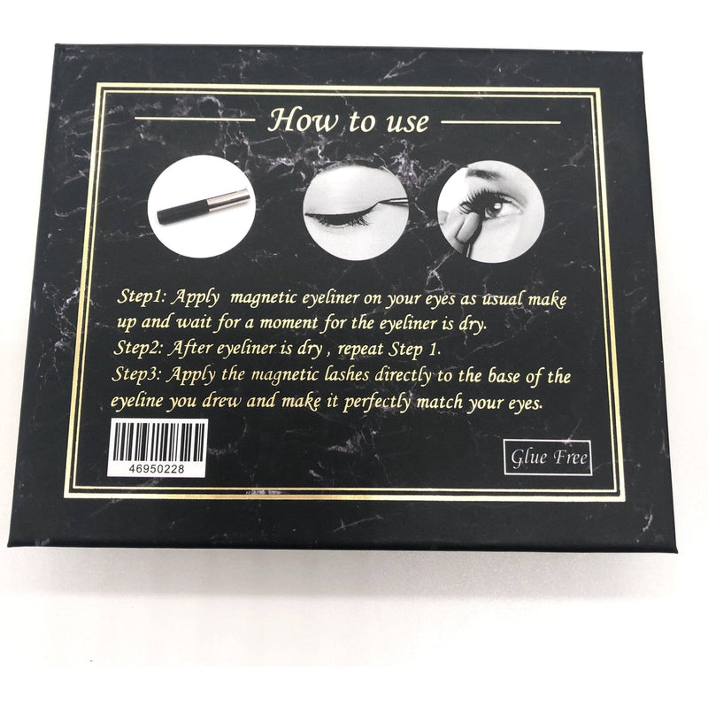 VIP Extensions VIP Magnetic Lashes with Magnetic Eyeliner  - 2 pairs Strip Lashes