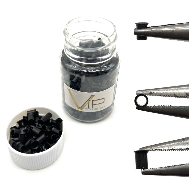 VIP Extensions VIP Micro Rings -Tube Copper (500 Pcs) Hair Extension Accessories