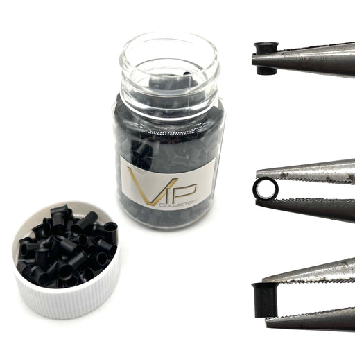 VIP Extensions VIP Micro Rings -Tube Copper (500 Pcs) Hair Extension Accessories