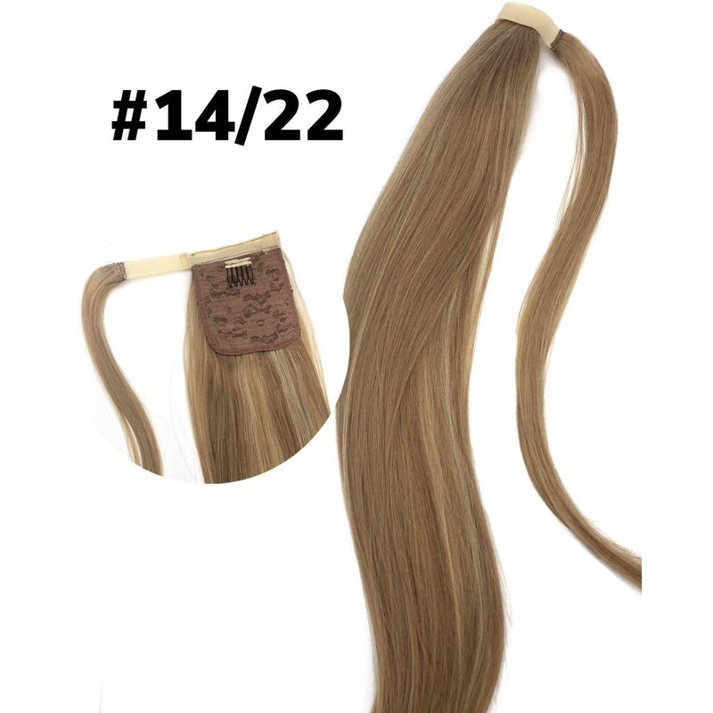 VIP Extensions VIP PONYTAIL / Silky 24" (100 grams) 100% Human Hair ponytail