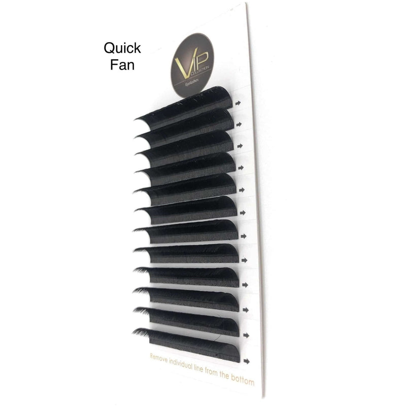 VIP Extensions VIP Quick Fan Lash Extensions - 12 lines 0.07 D Curl Lashes Extensions