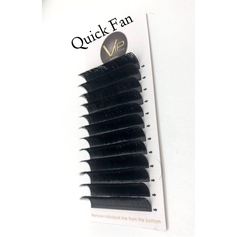 VIP Extensions VIP Quick Fan Lash Extensions - 12 lines 0.07 D Curl Lashes Extensions