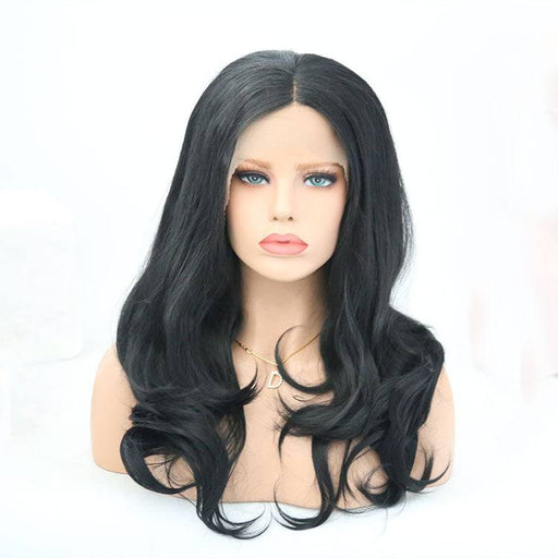 VIP Extensions VIP Synthetic Lace Front Wig, 20", Color 1B Wig White Smoke