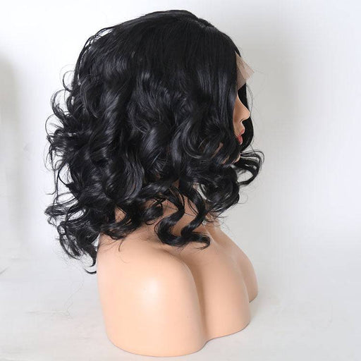VIP Extensions VIP Synthetic Lace Front Wig, 16", Color 1B (46) Wig Light Gray