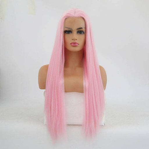 VIP Extensions VIP Synthetic Lace Front Wig, 24", Color 2317 Wig Light Gray