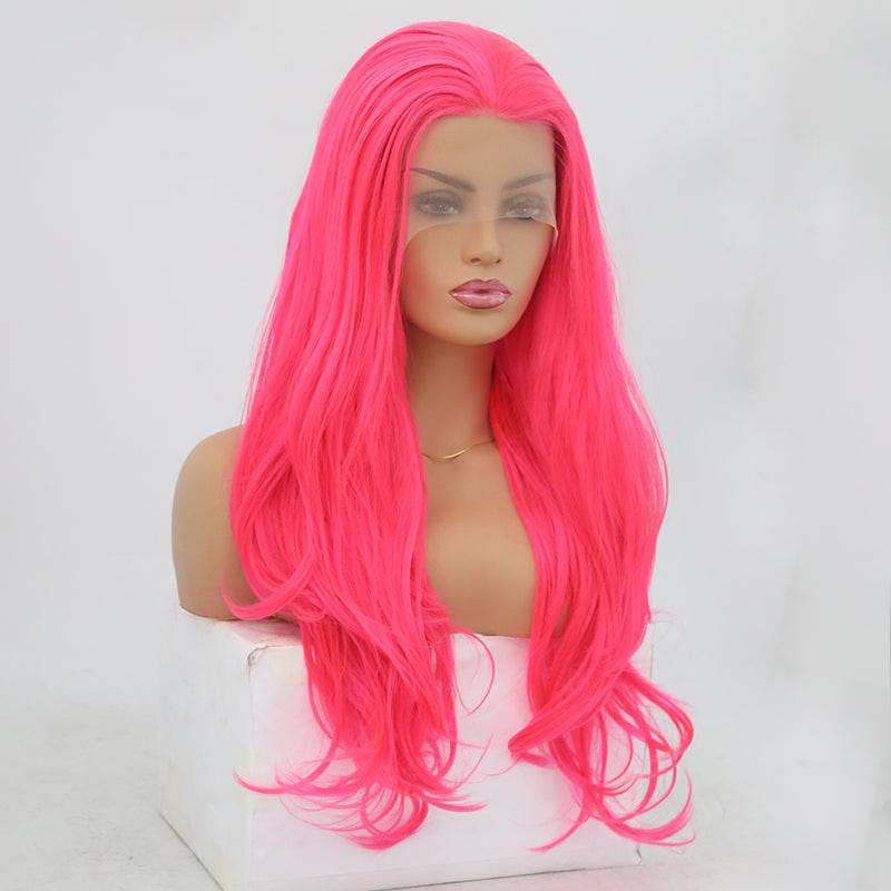 VIP Extensions VIP - Synthetic Lace Front Wig Neon Pink Synthetic Lace Front Wig