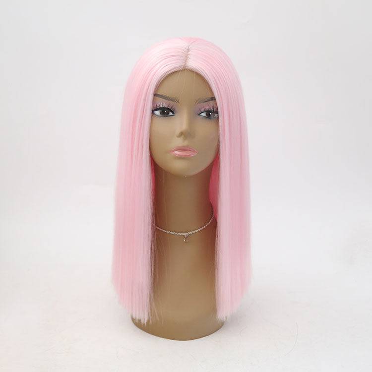 VIP Extensions VIP - Synthetic Lace Front Wig Pink Synthetic Lace Front Wig