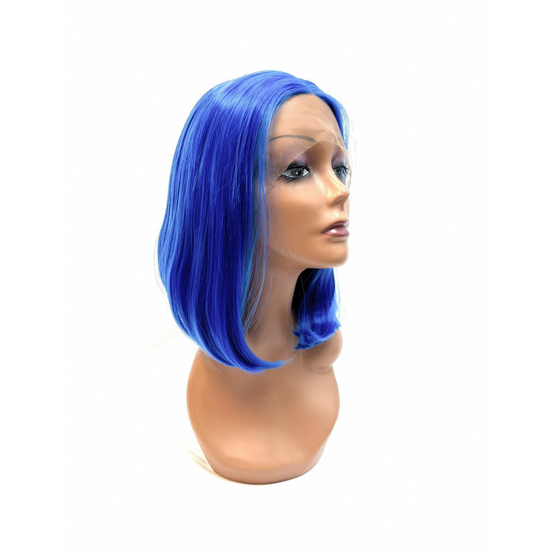 VIP Extensions VIP Synthetic Wic Bob Blue 12" Wig
