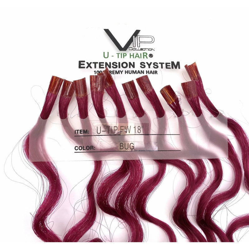 VIP Extensions VIP U-Tip System / Curly 18" Hair Extension White Smoke 1 - Jet Black,1B,4 - Medium Brown,6 - Chestnut Brown,8 - Medium Ash Brown,8/22 - Medium Ash Brown / Champagne Blonde,15,16 - Ash Blonde,18 - Light Ash Brown,18/22,24 - Light Honey Blonde,26 - Medium Golden Blonde,28 - Orangish Red Blonde,30 - Light Auburn