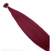 VIP Extensions VIP U-Tip System / Straight 18" Hair Extension White Smoke BURG - Burgundy
