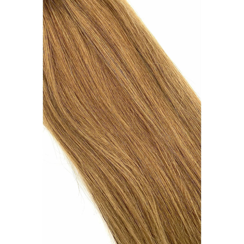 VIP Extensions VIP U-Tip System / Straight 18" Hair Extension White Smoke 8 - Medium Ash Brown