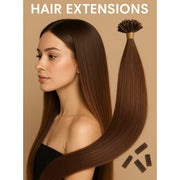 VIP Extensions VIP U-Tip System / Straight 24'' (100 Strands) Hair Extension