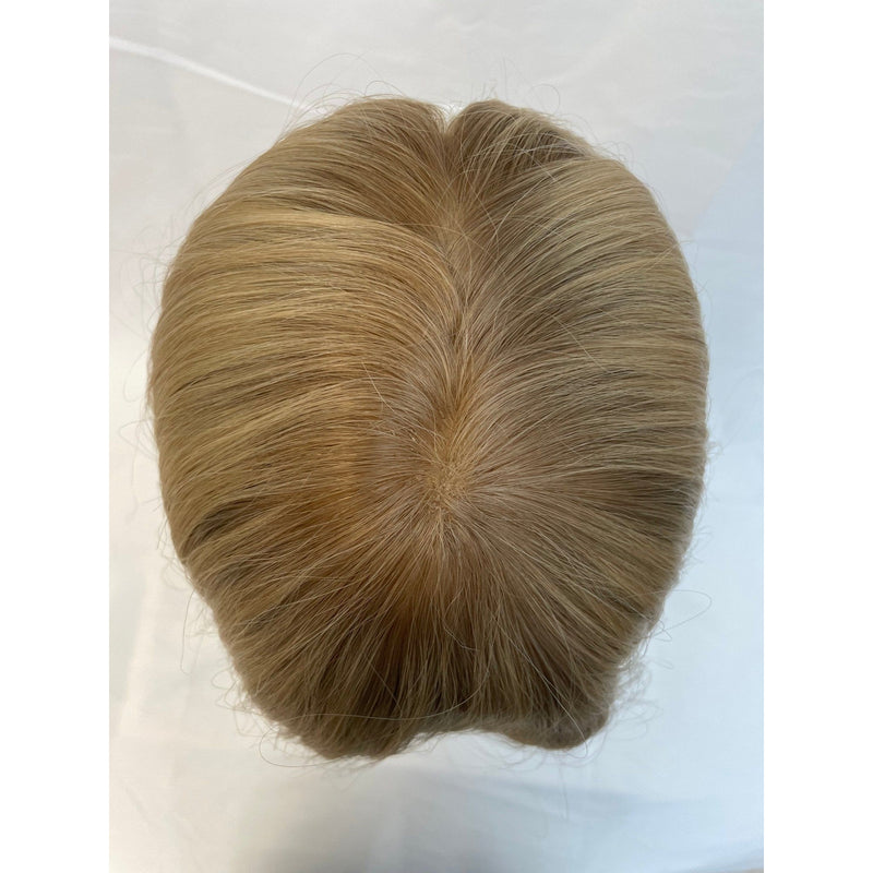 VIP Extensions Virgin Remy Human Hair Silk Straight Top Topper Pieces (TP37) HUMAN HAIR TOPPER