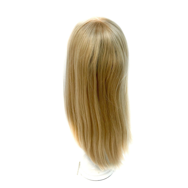VIP Extensions Virgin Remy Human Hair Silk Straight Top Topper Pieces (TP37) HUMAN HAIR TOPPER