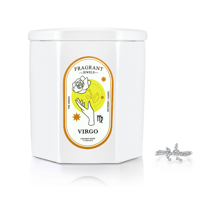 Fragrant Jewels Virgo, The Virgin - Jewel Candle Jewel Candle