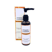 Shave Essentials Gentle Vitamin C Facial Cleanser for Anti-Aging Skincare Face Wash