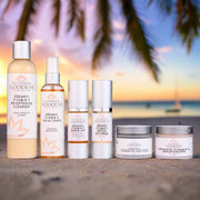 Glimmer Goddess® Organic Skin Care Vitamin C 6-Step Anti-Aging System – Complete Brightening Routine with SPF 30 Gift Packs & Value Sets