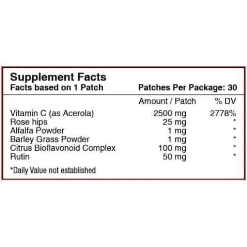 PatchAid - Vitamin C Plus Vitamin Patch