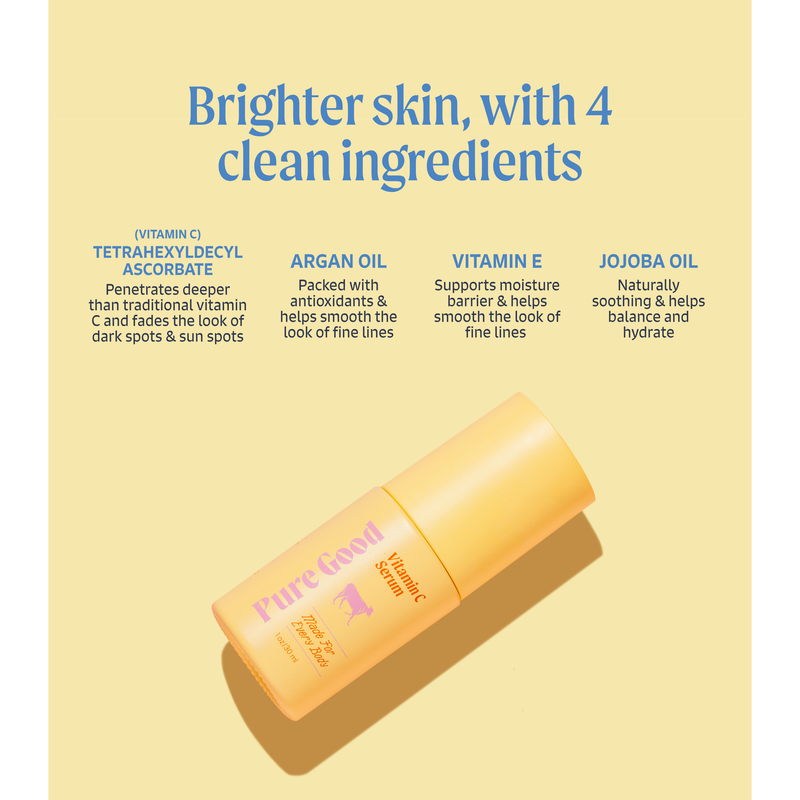Pure Good LLC Vitamin C Serum Serum Pale Goldenrod