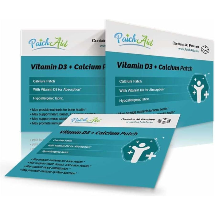 PatchAid - Vitamin D3/Calcium Vitamin Patch