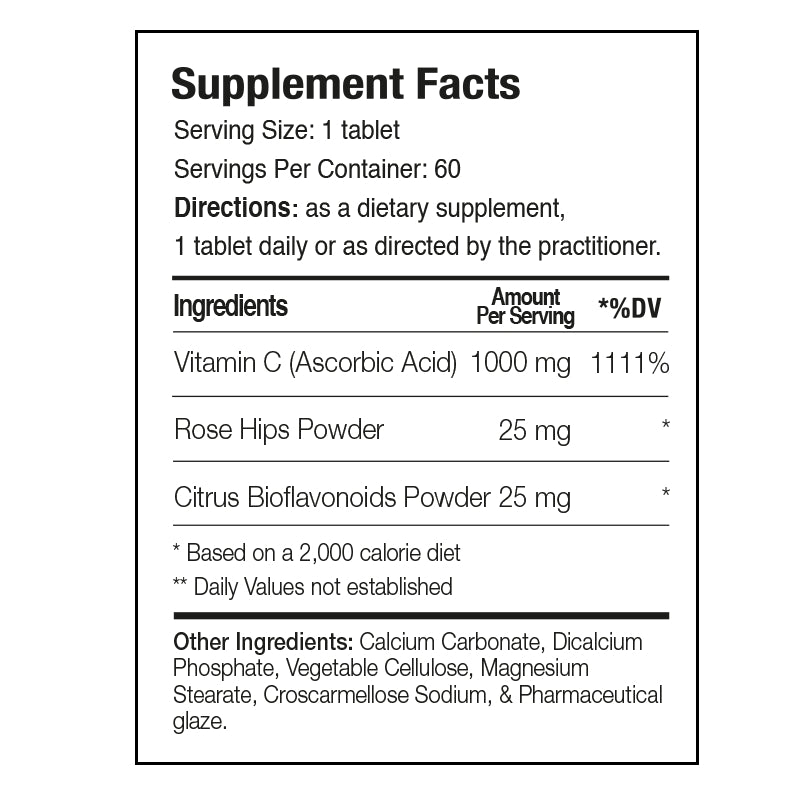 Paleolife Vitamin C: 1000mg