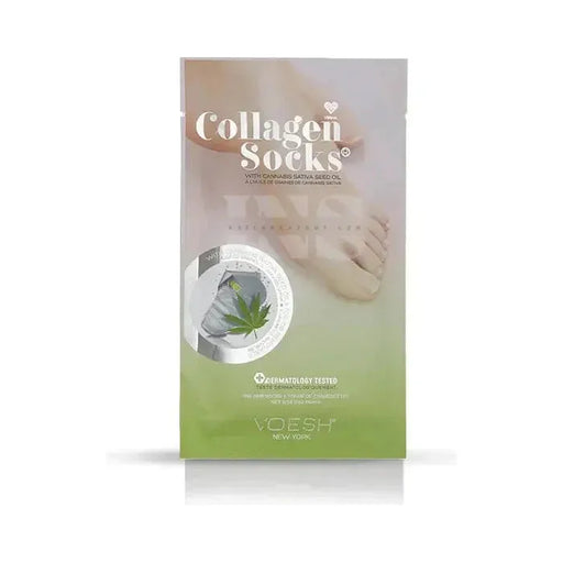 VOESH Collagen Mask Socks - Hemp Extract Seed Oil single