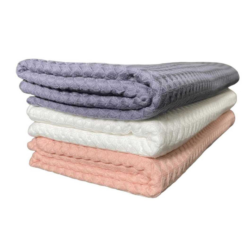 Shave Essentials Waffle Weave Bath Towel Bath Towels & Washcloths