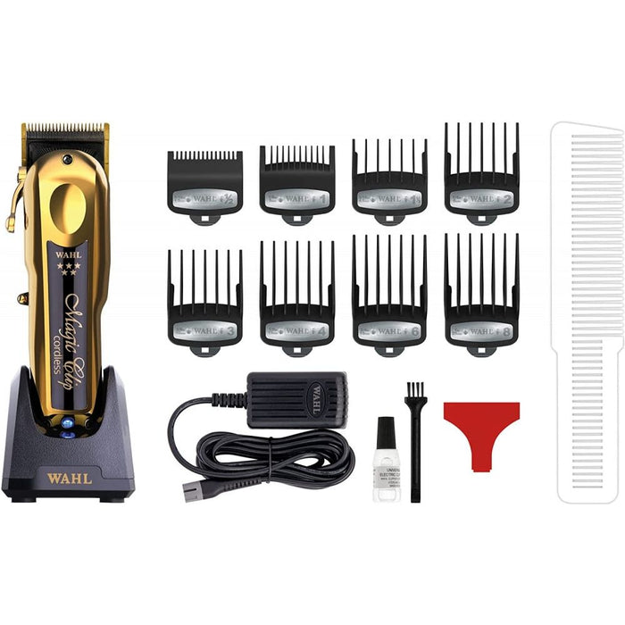 Wahl Professional 5 Star Series Cordless Magic Clip Gold & Cordless Detailer Li Gold & Cordless Vanish Shaver