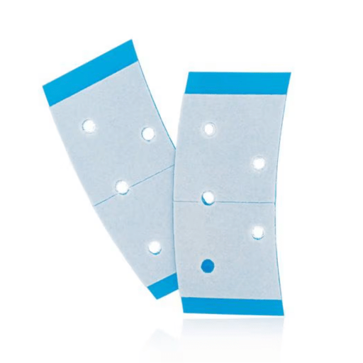VIP Extensions Walker Tape Extenda-Bond Plus Minis, 3/4" x 1 1/2", 36 pc/Bag Wig Adhesive White Smoke