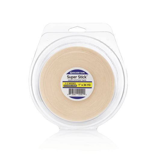 VIP Extensions Walker Tape Super Stick Tape Rolls Hair Extension Tape White Smoke 1" x 36 yds