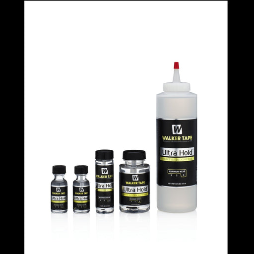 VIP Extensions Walker Tape Ultra Hold Adhesive Wig Adhesive White Smoke 0.5 oz,1.4 oz,3.4 oz,4 oz,16 OZ