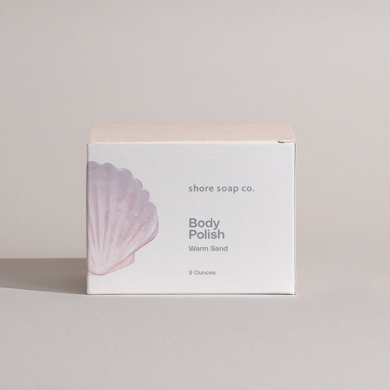 Shore Soap Co. Warm Sand Body Polish Body Polish Gray