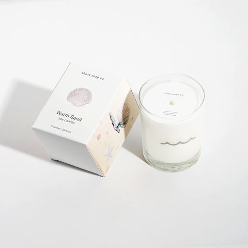 Shore Soap Co. Warm Sand Candle Tumbler Candles