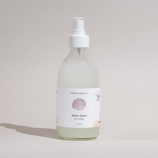 Shore Soap Co. Warm Sand Linen Spray Accessories Light Gray