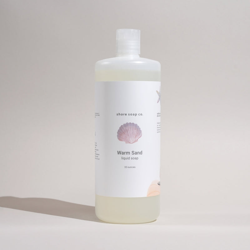 Shore Soap Co. Warm Sand Liquid Soap Refill Liquid Soap