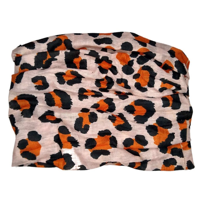 Threddies Leopard Print Tube Headbands