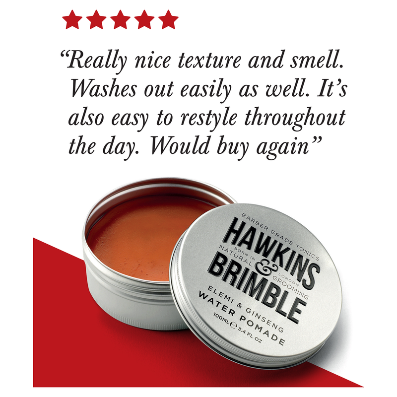 Hawkins & Brimble COM Water Based Hair Pomade - Natural Hold 4.2 fl oz Hair care